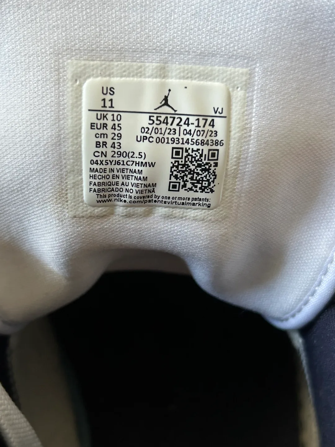 Nike Air Jordan 1 Mid SE - Obsidian/White image indicator(10)