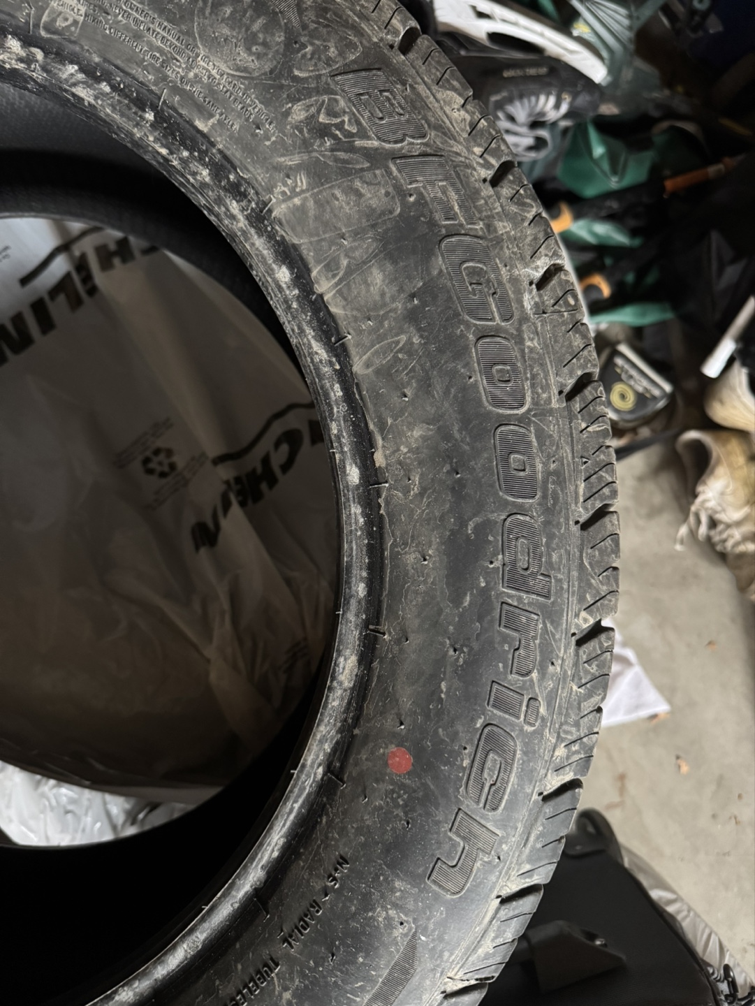 Used BF Goodrich all seasonal tires  255/55 R18 109V tires - photo 4