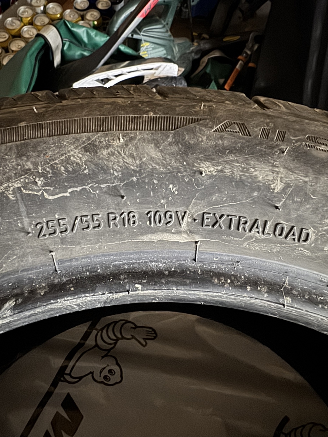 Used BF Goodrich all seasonal tires  255/55 R18 109V tires - photo 2