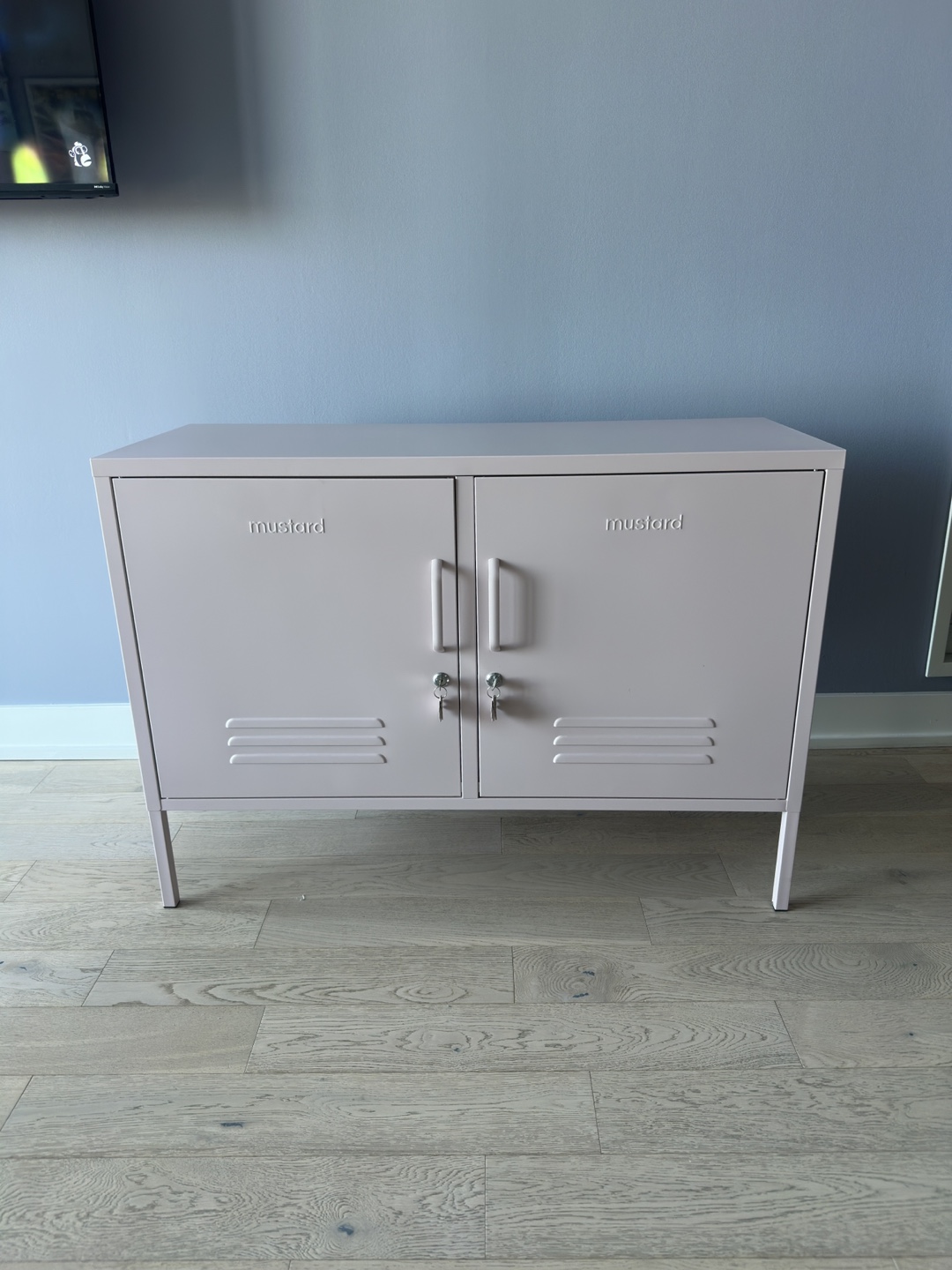 Mustard Made The Lowdown Cabinet - Blush Pink