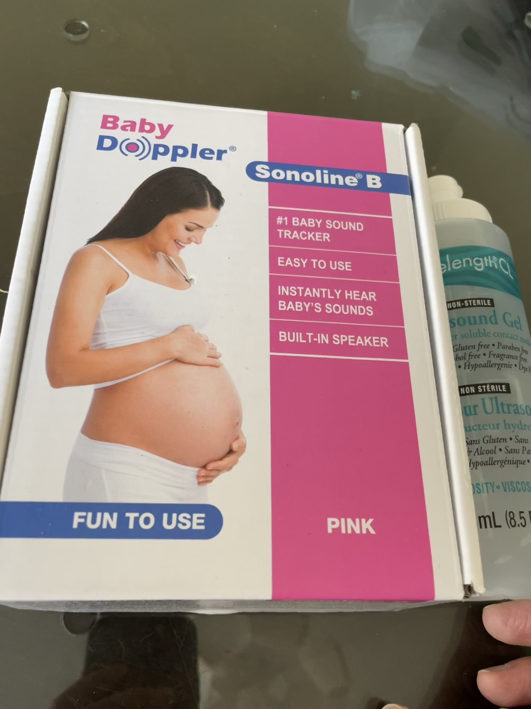 Baby Doppler Sonoline B Fetal Doppler with Ultrasound Gel