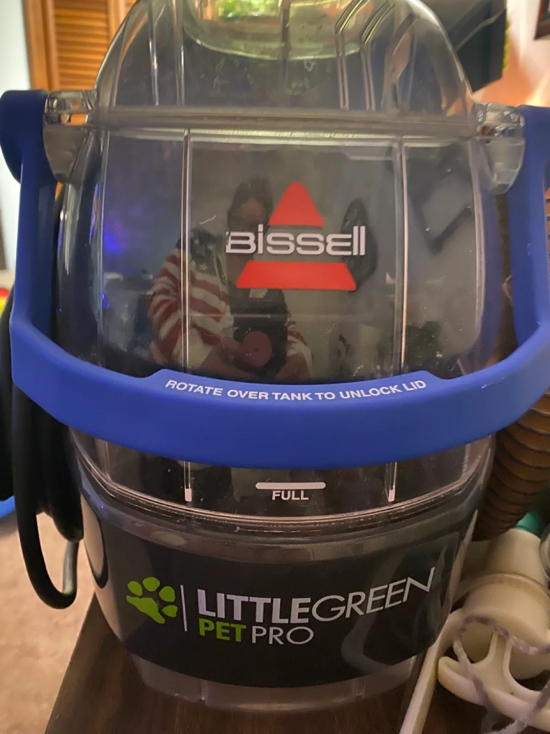 Bissell Little Green Pet Pro Portable Carpet Cleaner thumbnail