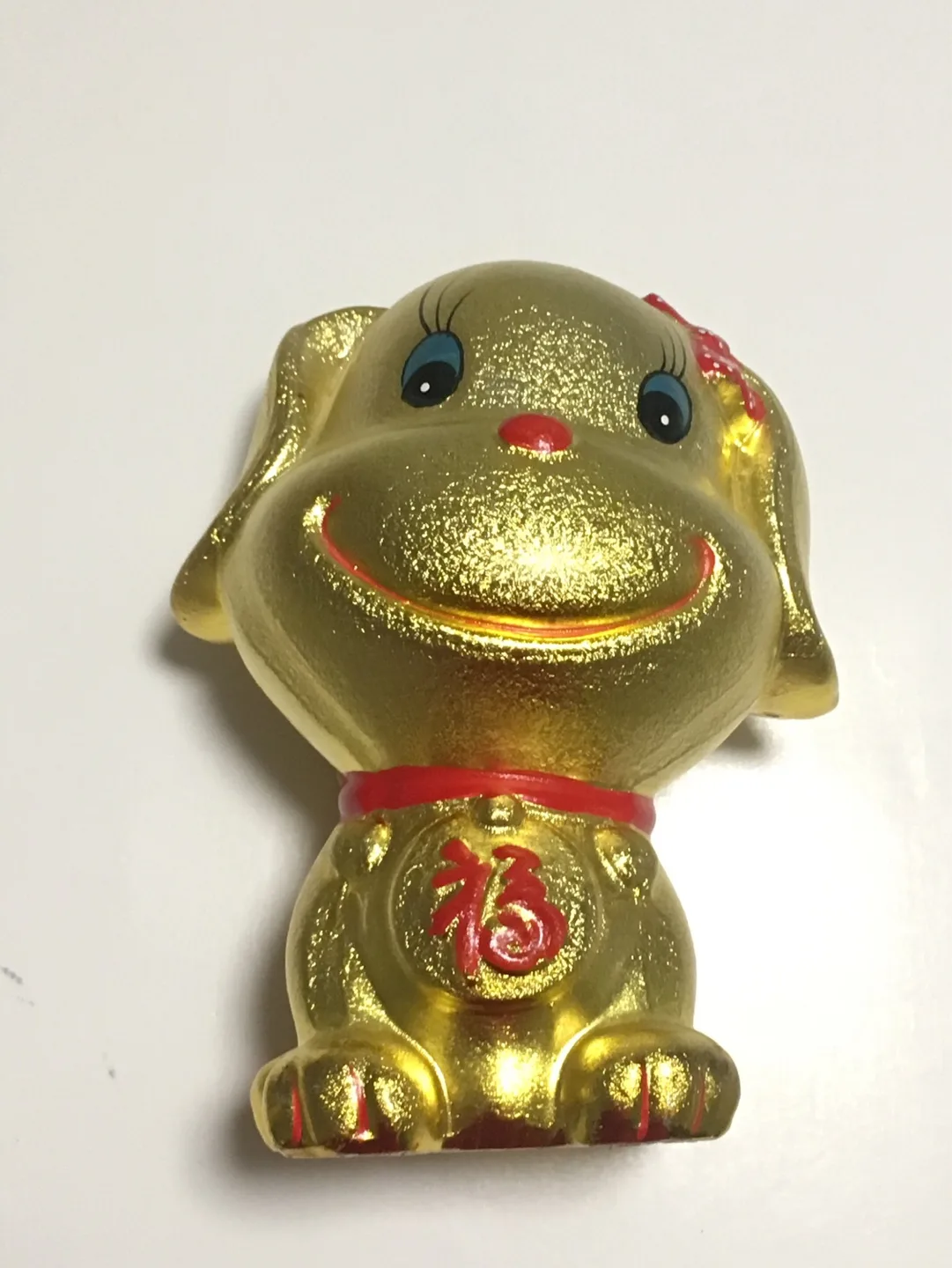 💚 Piggy Bank Fancy Female Gold Dog Lucky Fortune Money Coin image indicator(2)