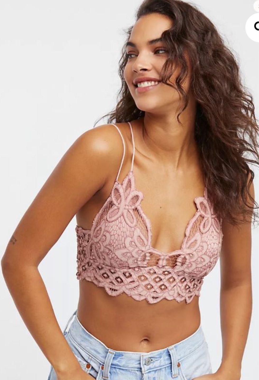 [NWT] Free People Adella Crochet Lace Bralette - Size M