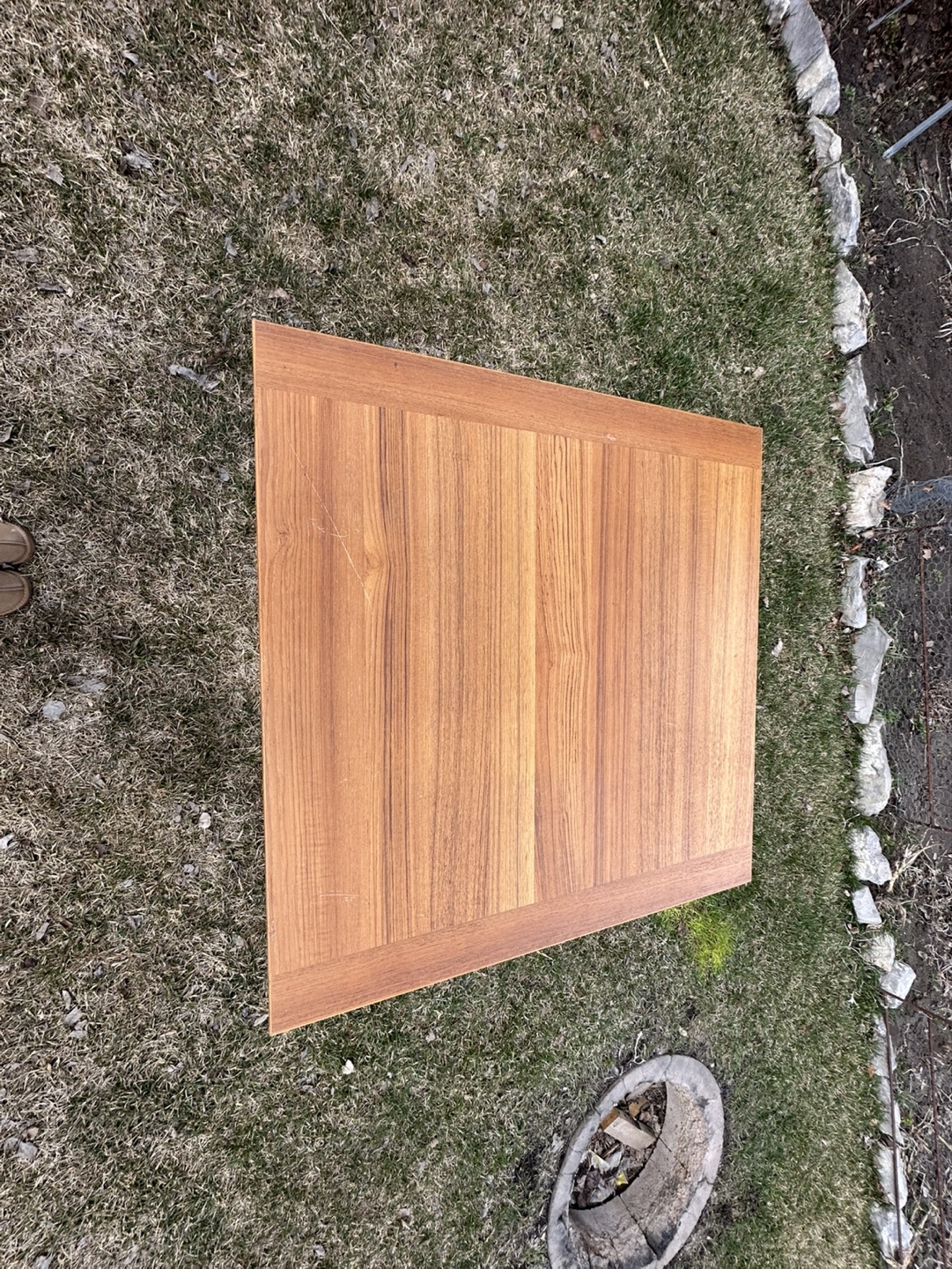 Mid-Century Modern Teak Square Extending Dining Table - photo 2