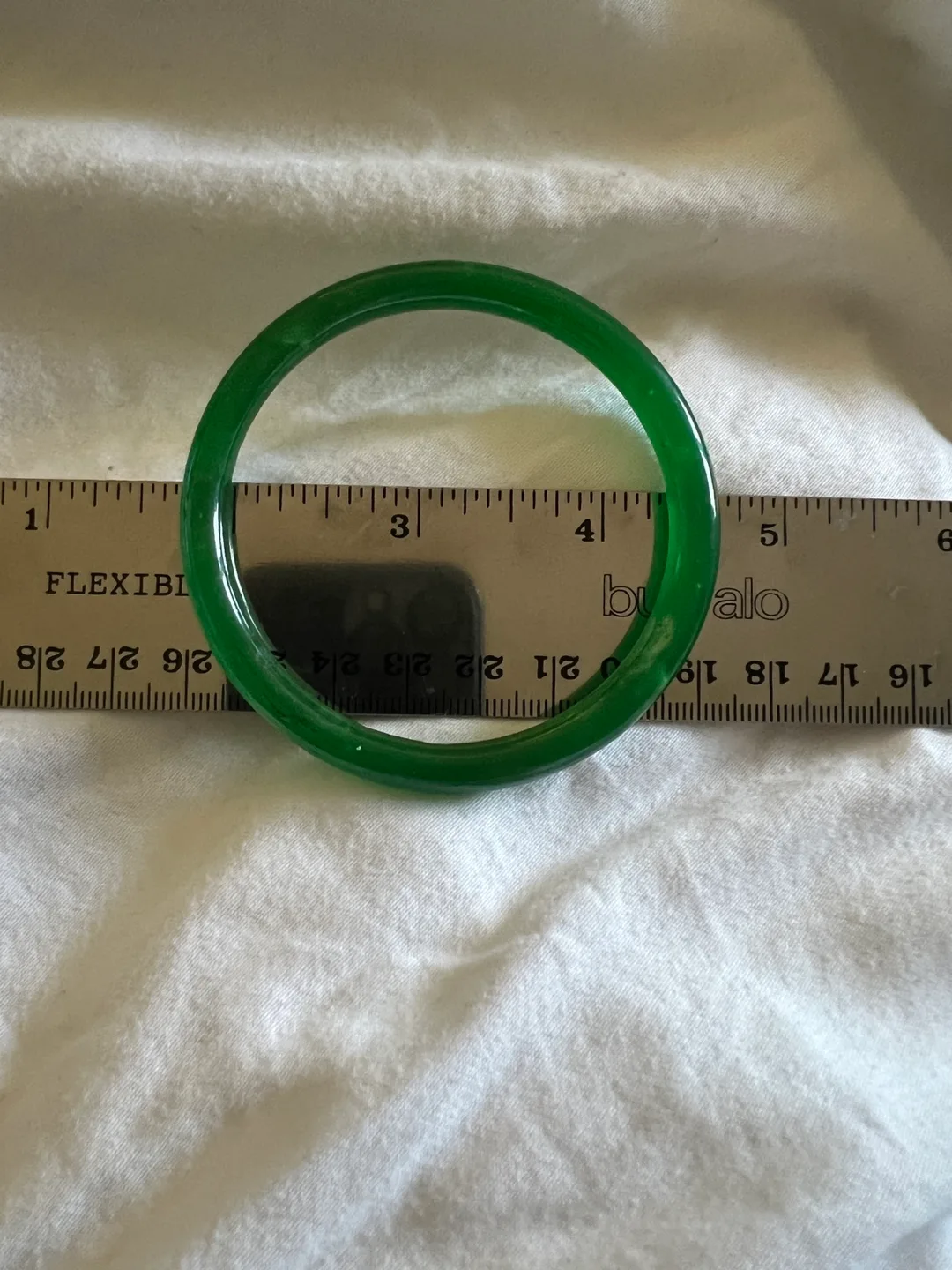 Green Jade Bangle Bracelet 💚 image indicator(4)