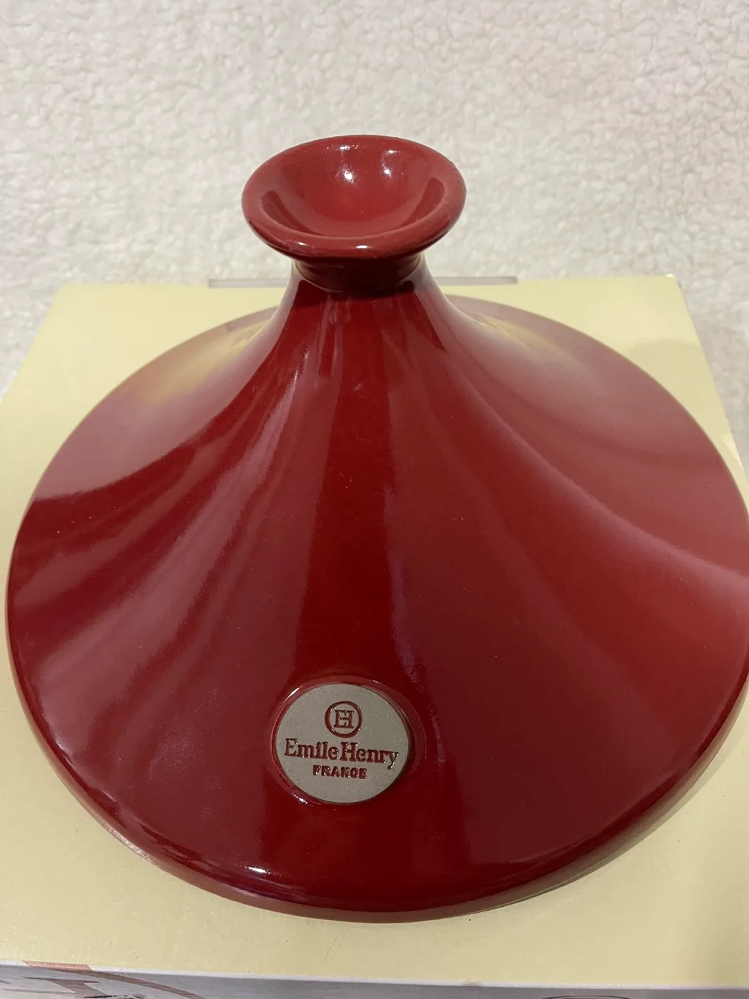 Emile Henry Tajine Grand Cru Lid Only image indicator(2)