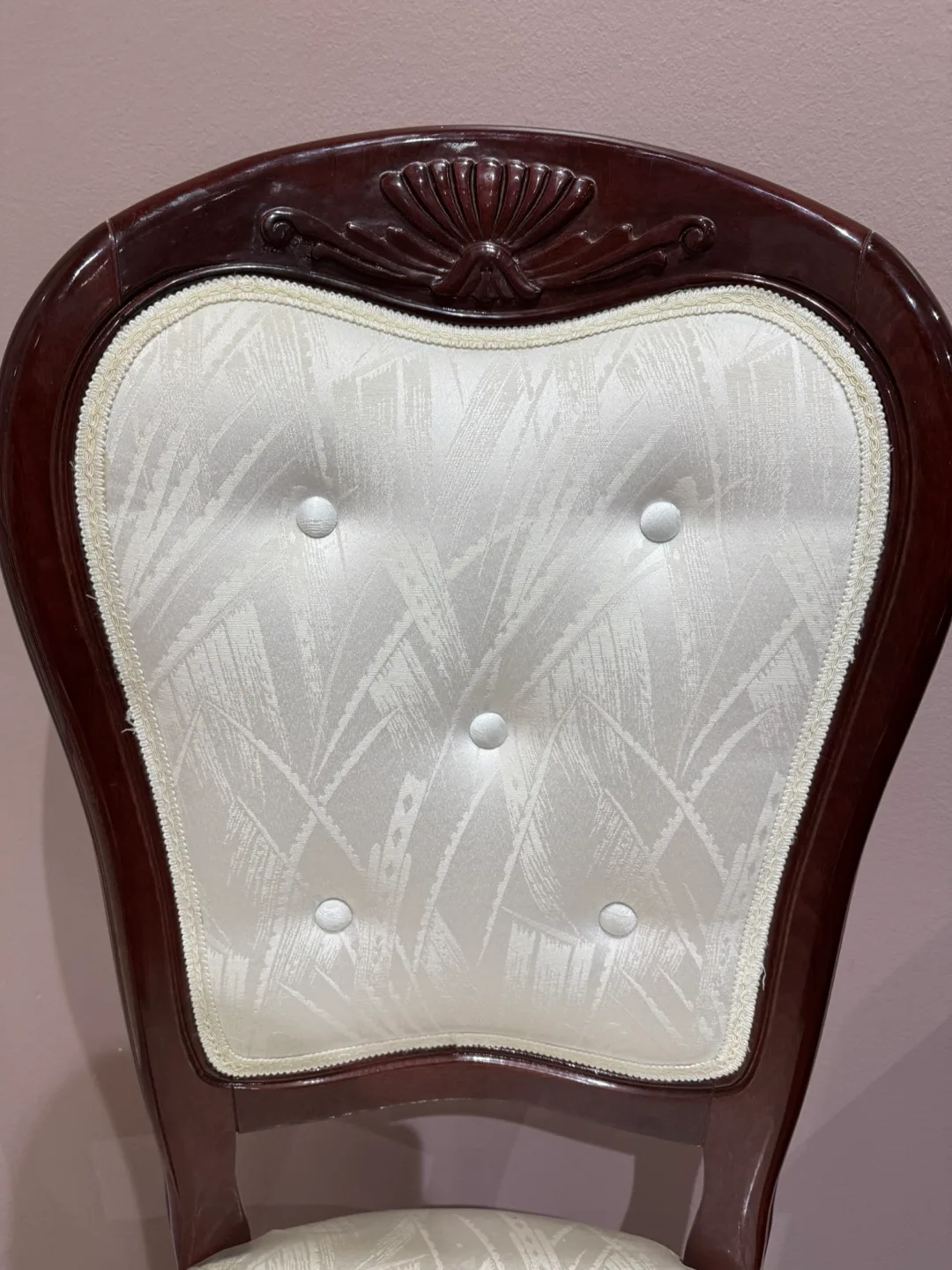 Elegant Dining Set: Table, 6 Chairs, and China Cabinet image indicator(6)