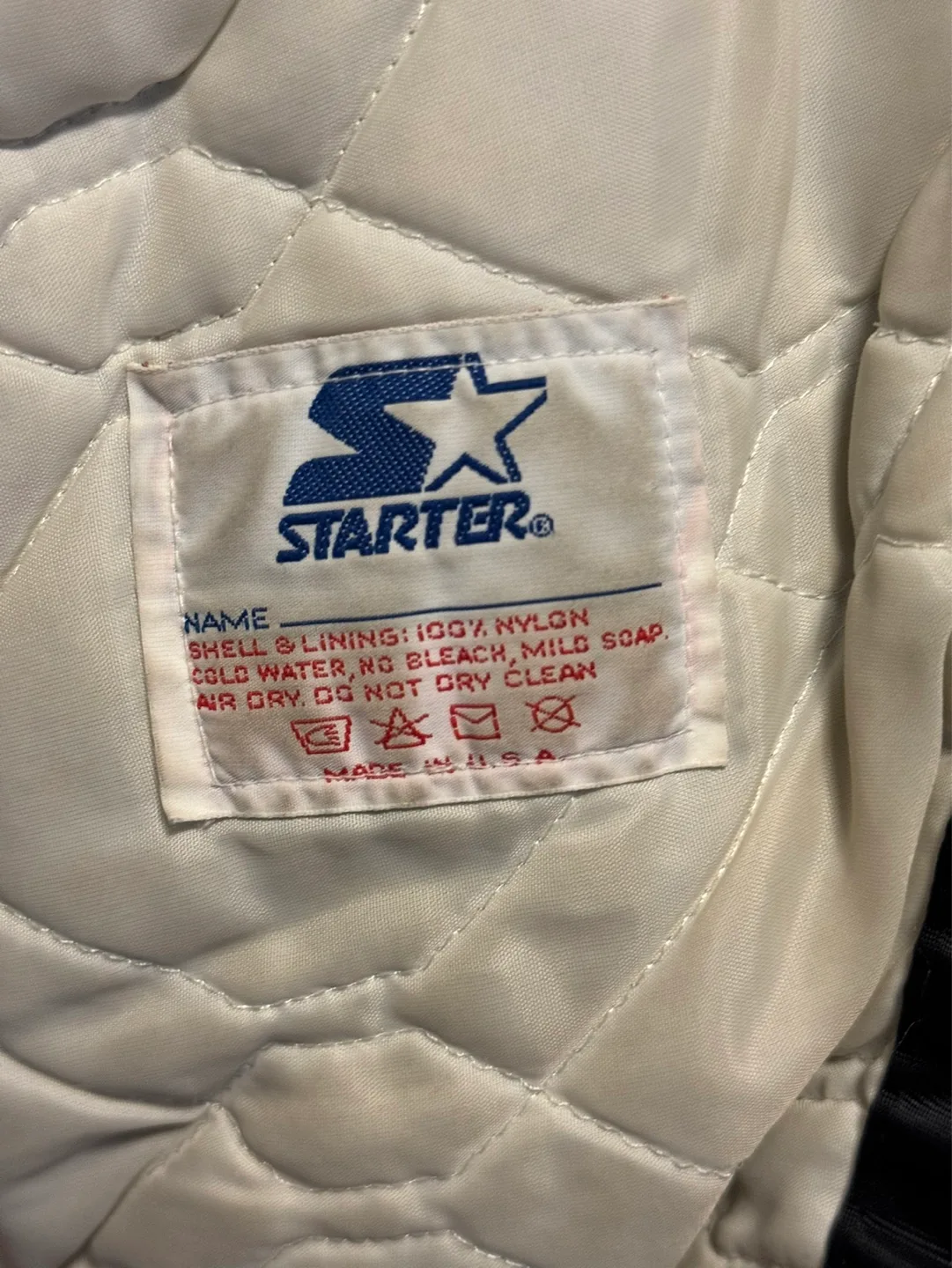 Vintage Philadelphia Flyers Starter NHL Flyers Satin Jacket image indicator(3)