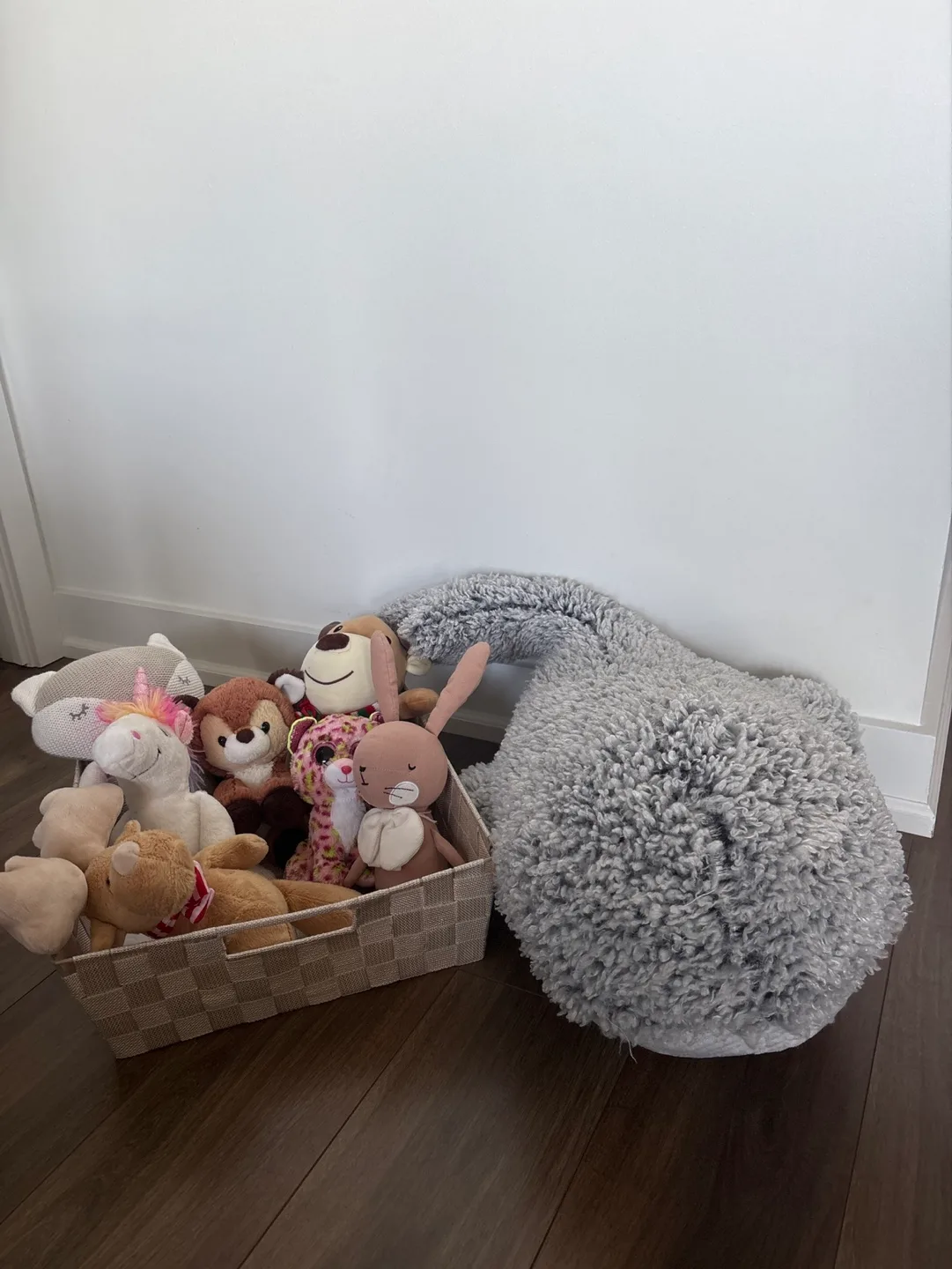 Bundle of 8 Plush Toys + Grey Fuzzy whale thumbnail