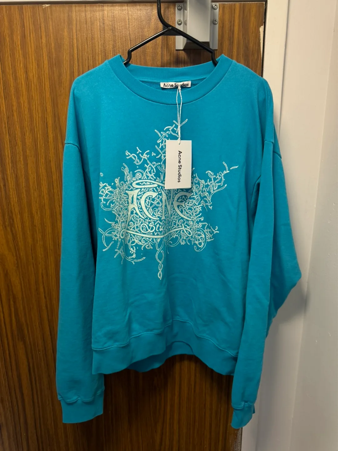 Acne Studios Glow-in-the-Dark Sweatshirt - Size Large image indicator(3)