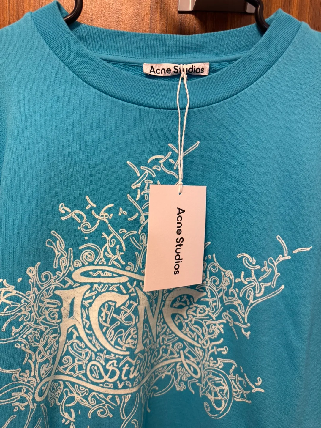 Acne Studios Glow-in-the-Dark Sweatshirt - Size Large thumbnail