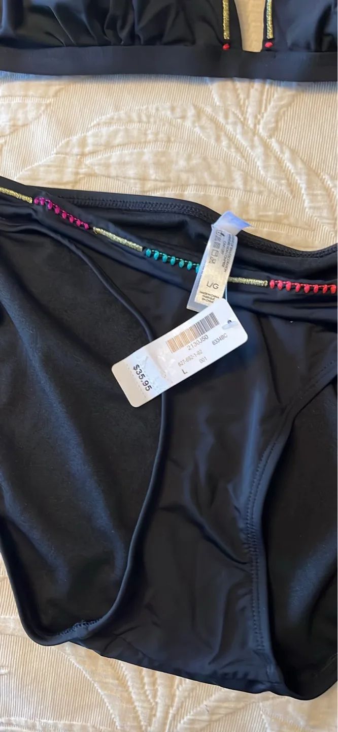 Gorgeous Black Bikini Set - Size Large image indicator(3)