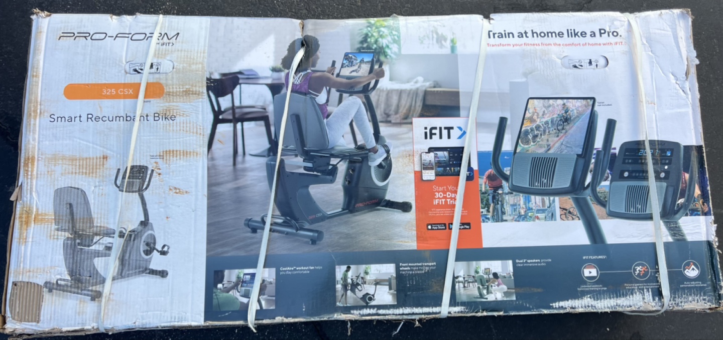 ProForm 325 CSX Smart Recumbent Bike - New in Box