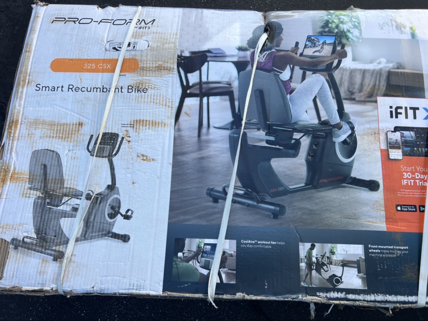 ProForm 325 CSX Smart Recumbent Bike - New in Box - photo 3