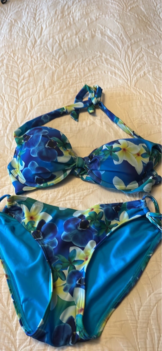 Women's Tropical Floral Print Bikini Swimsuit - photo 2