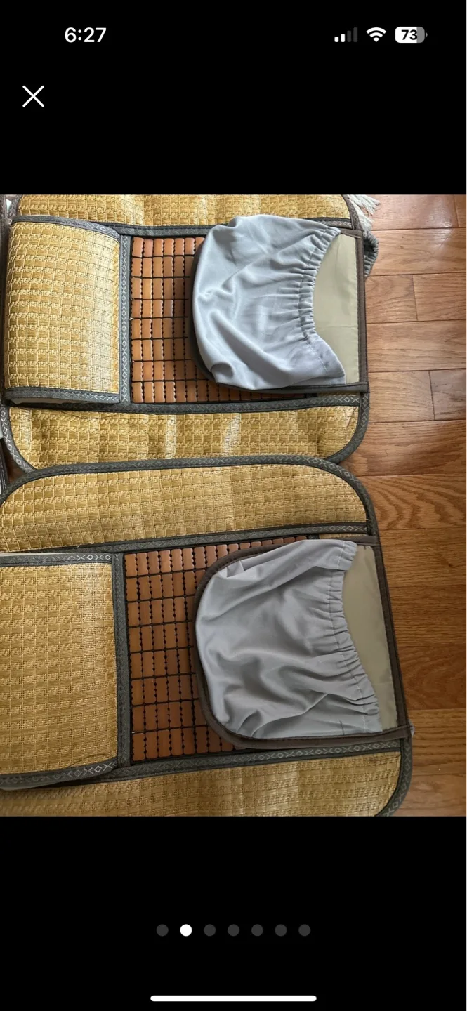 Set of Four Bamboo Car Seat Covers image indicator(2)