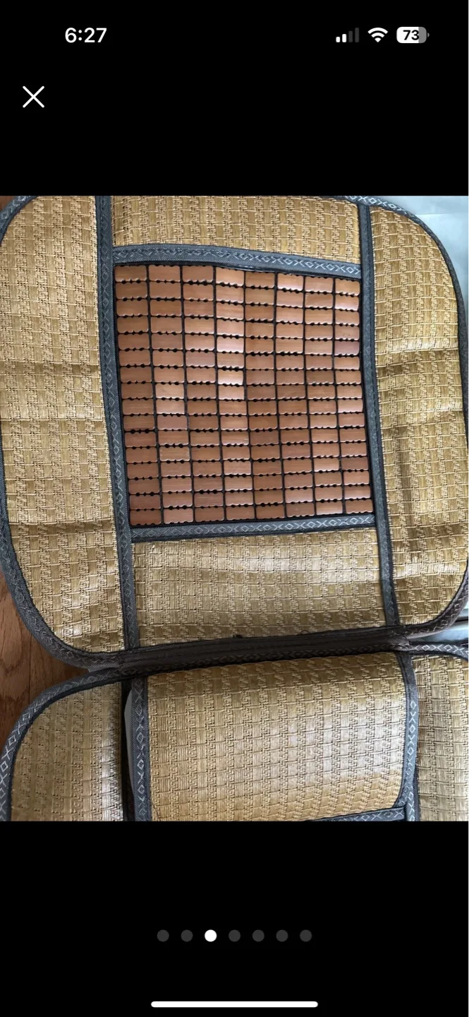Set of Four Bamboo Car Seat Covers image indicator(3)