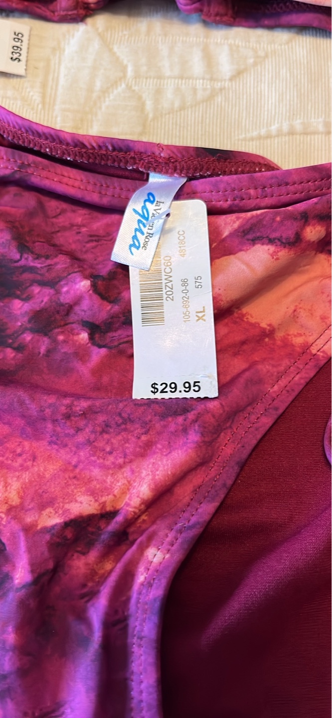 Ambra Women's Tie-Dye Bikini Set - Size Large - photo 2