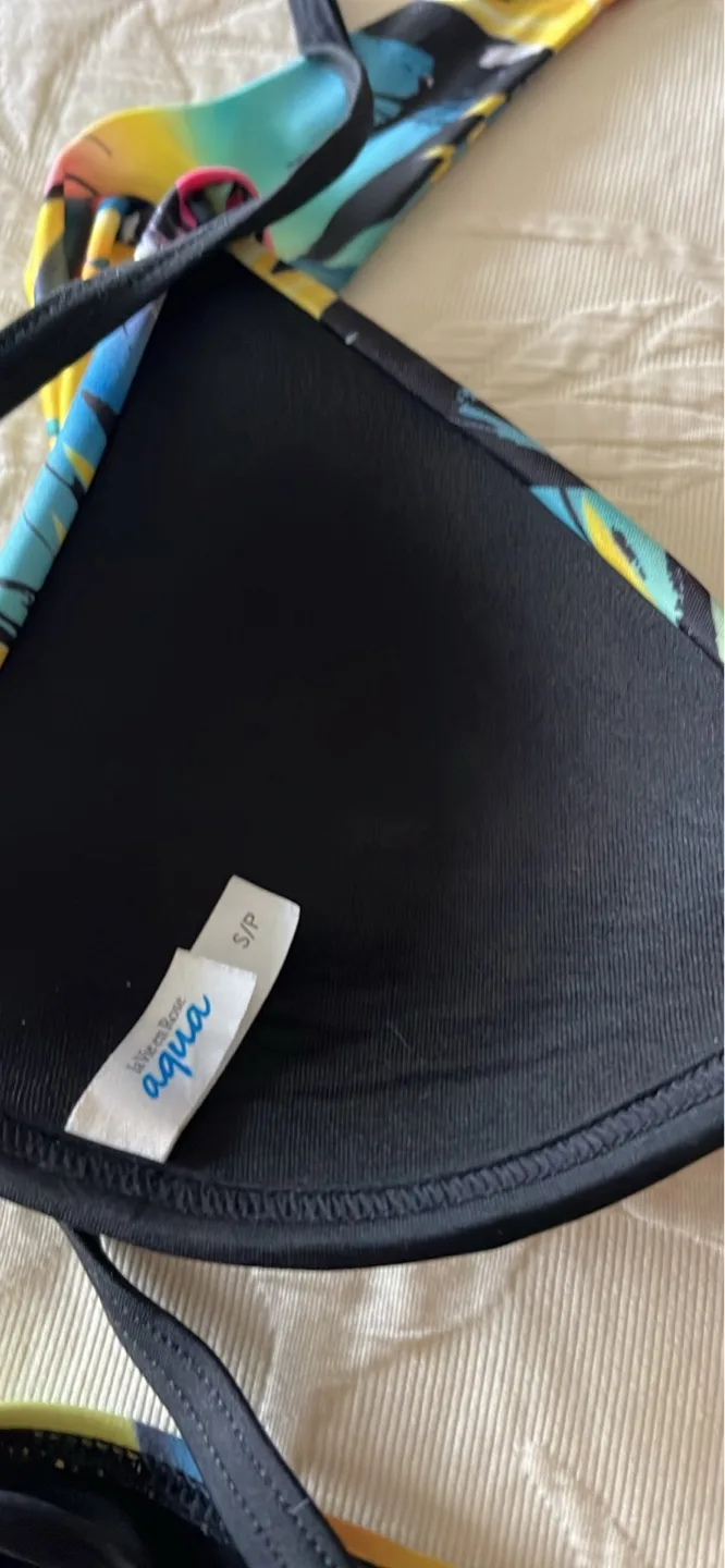 Women's Tropical Print Bikini Set image indicator(4)