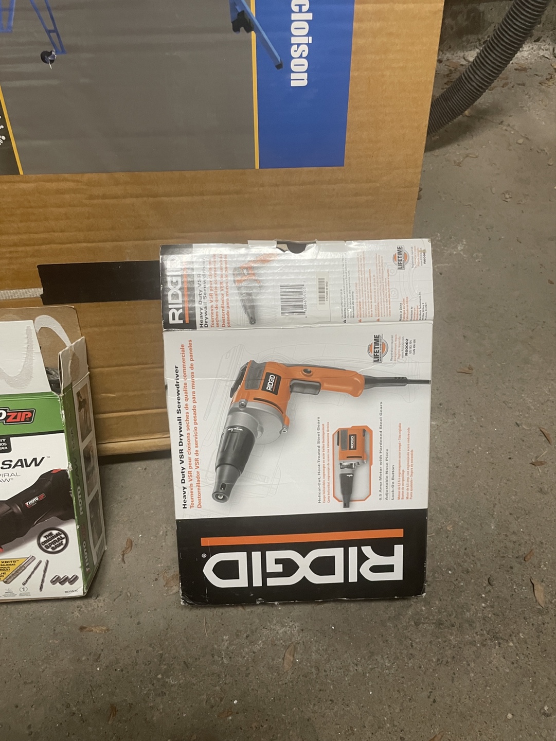 RIDGID Heavy Duty VSR Drywall Screwdriver