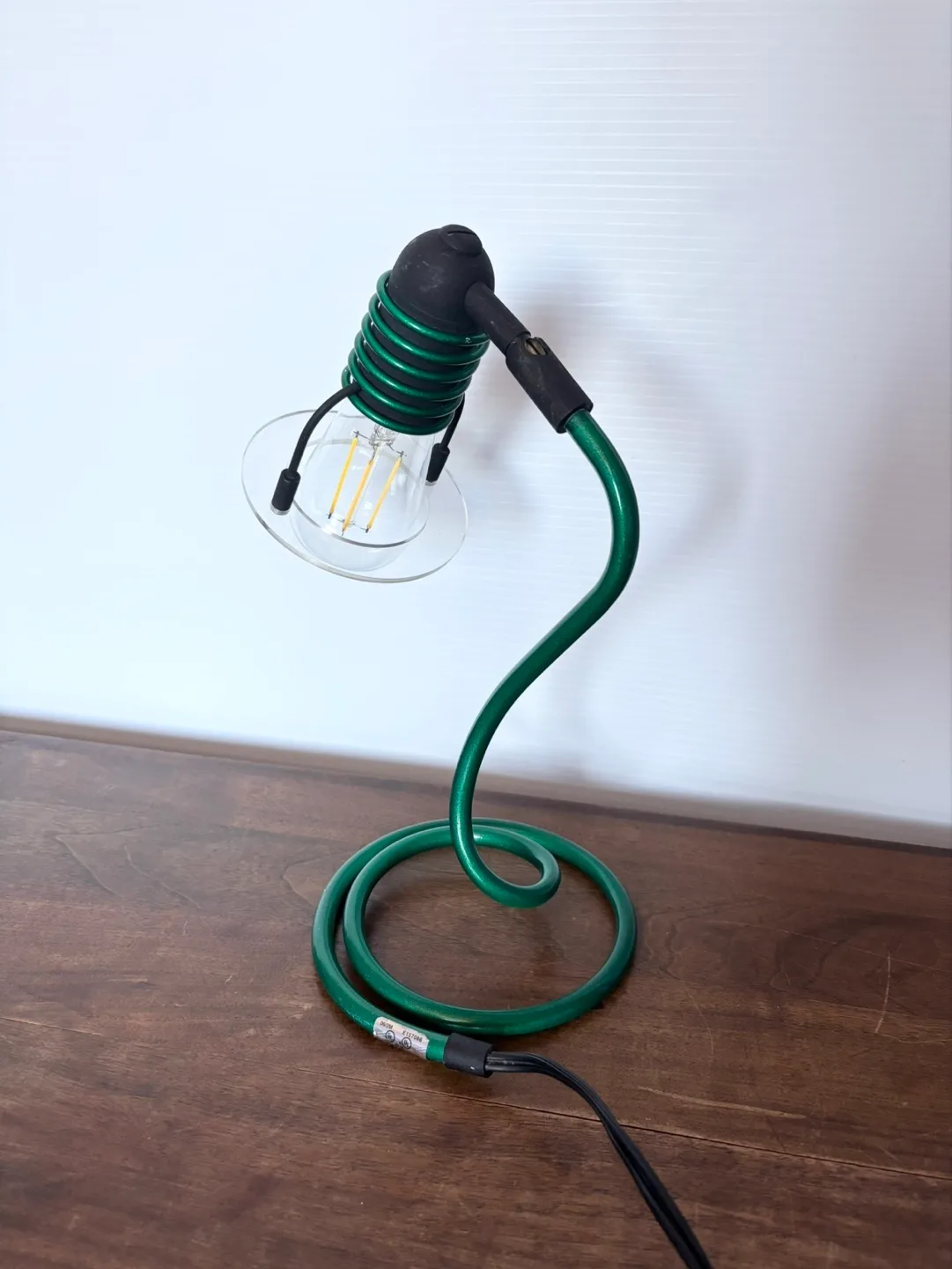Vintage esto Memphis style spiral desk lamp image indicator(2)