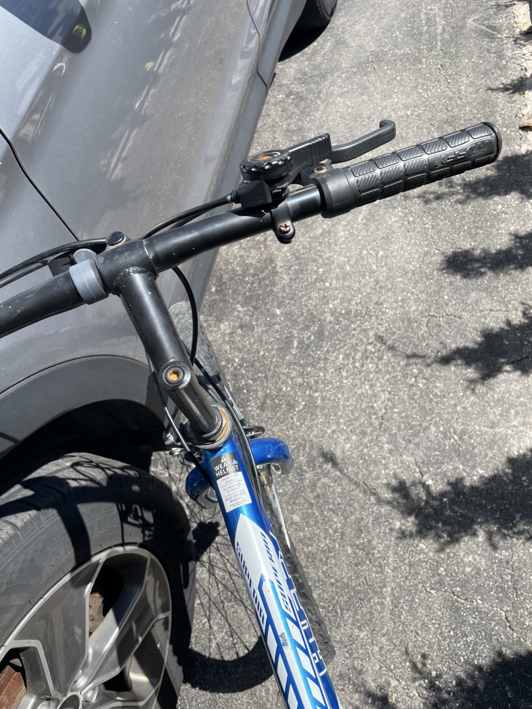 Blue bike bicycle - photo 3