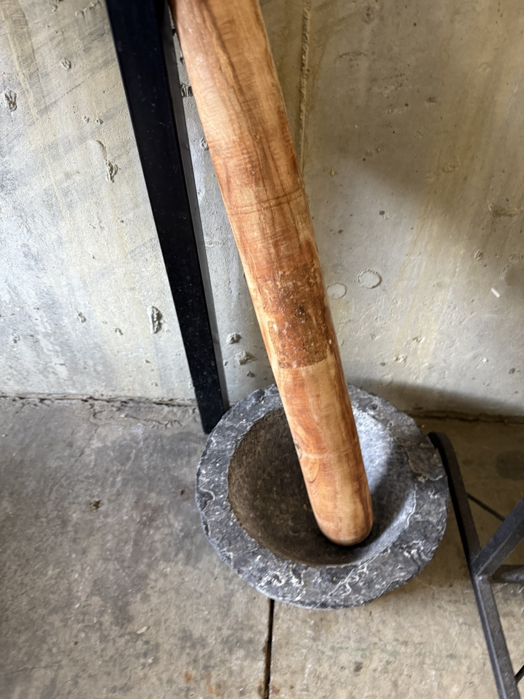 Stone Mortar and Pestle Set