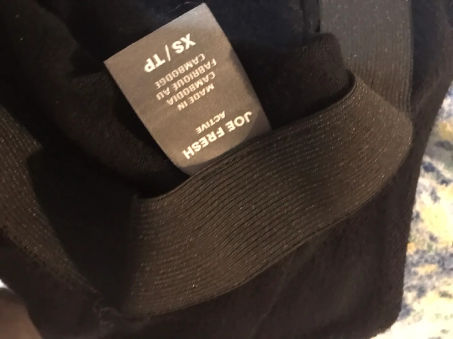 Joe Fresh Black Knit Skirt XS image indicator(2)