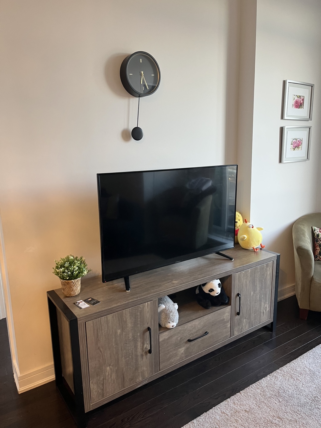 TV Stand - Hazelnut