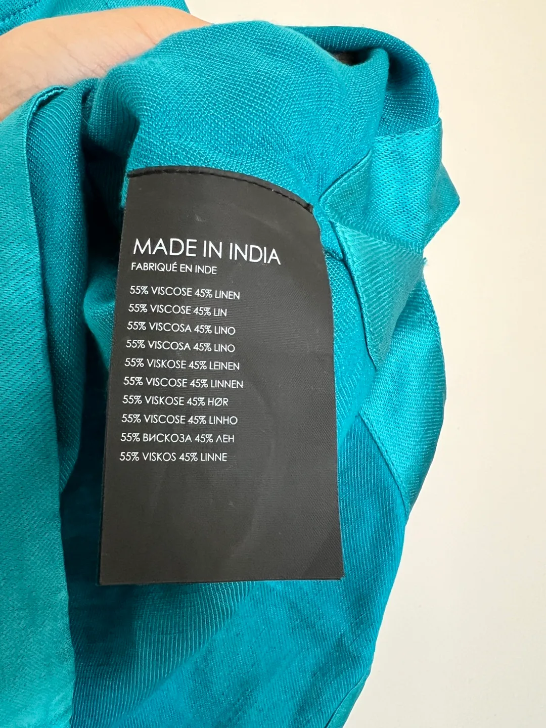 Club Monaco Teal Silk Blend Cami Top - Size Small image indicator(4)