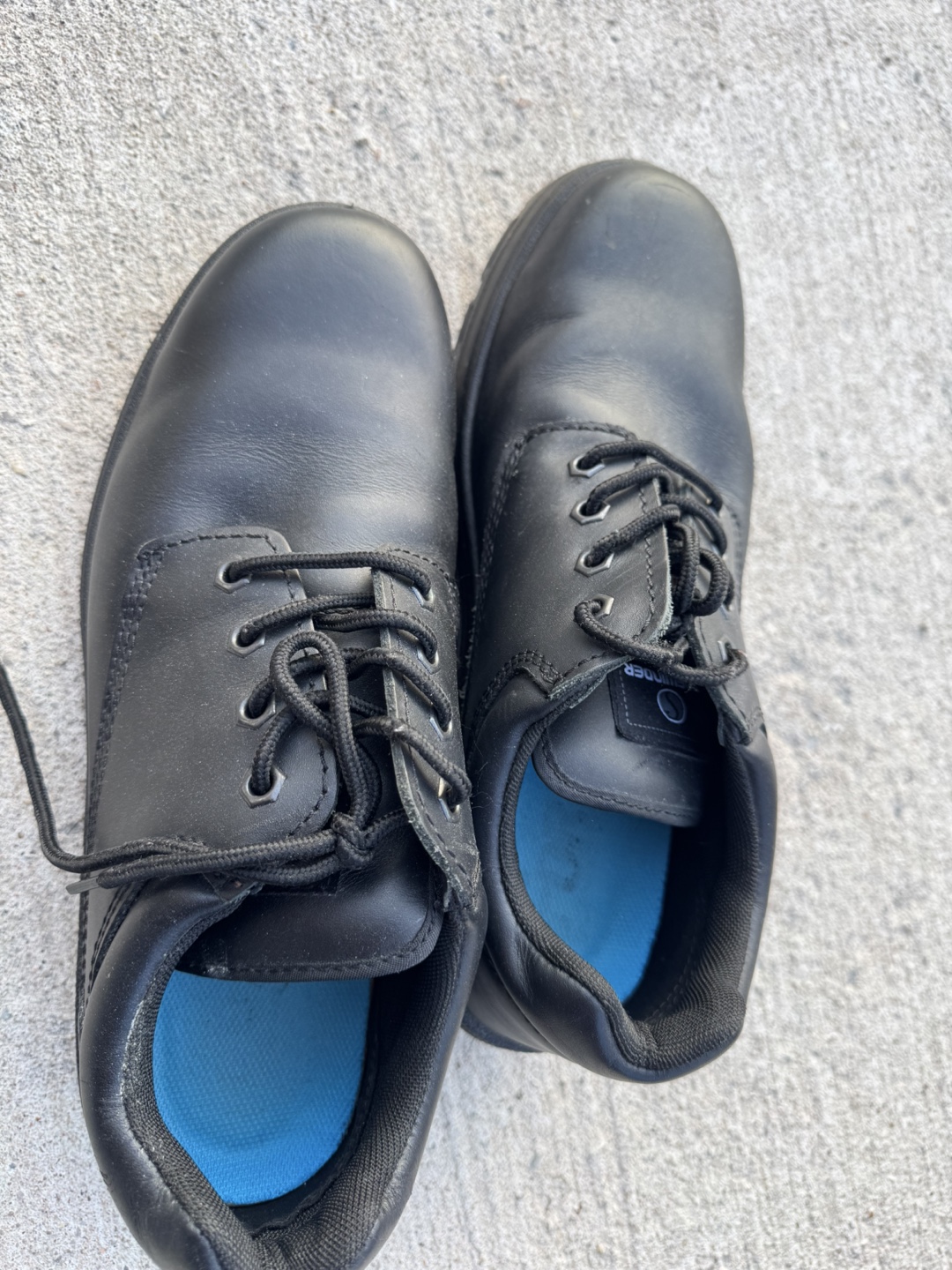 Sidewinder Black Leather Shoes - Size 6 - photo 3