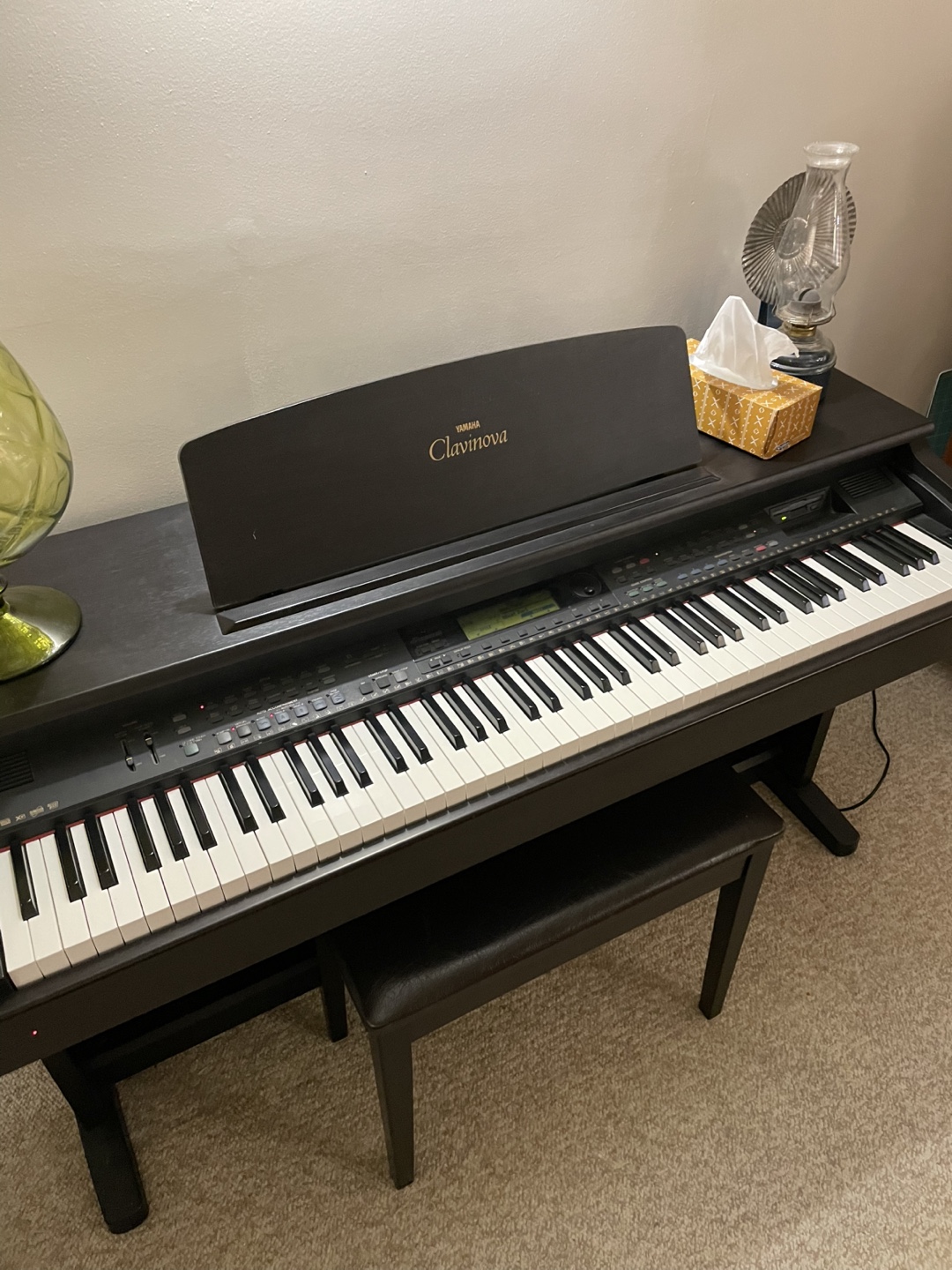 Yamaha Clavinova Digital Piano CVP-92 with Bench - photo 4