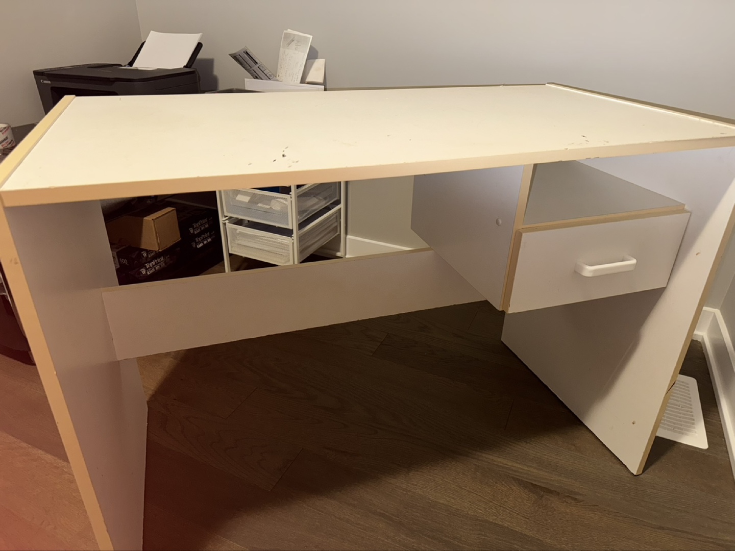 White Table