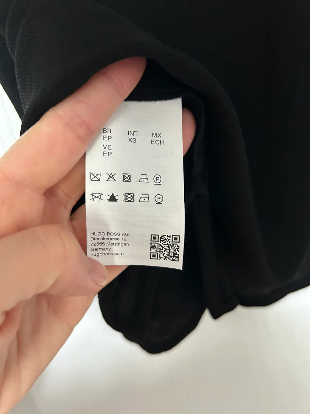 Boss black sleeveless top with lace detail image indicator(5)