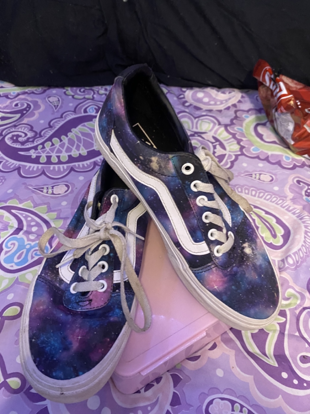 Women's Vans Galaxy Print Sneakers - Size 8.5 - photo 3