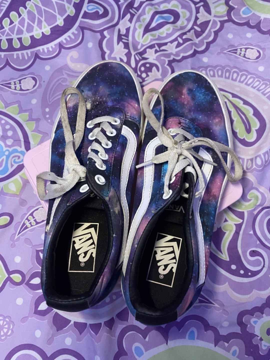 Women's Vans Galaxy Print Sneakers - Size 8.5 - photo 2