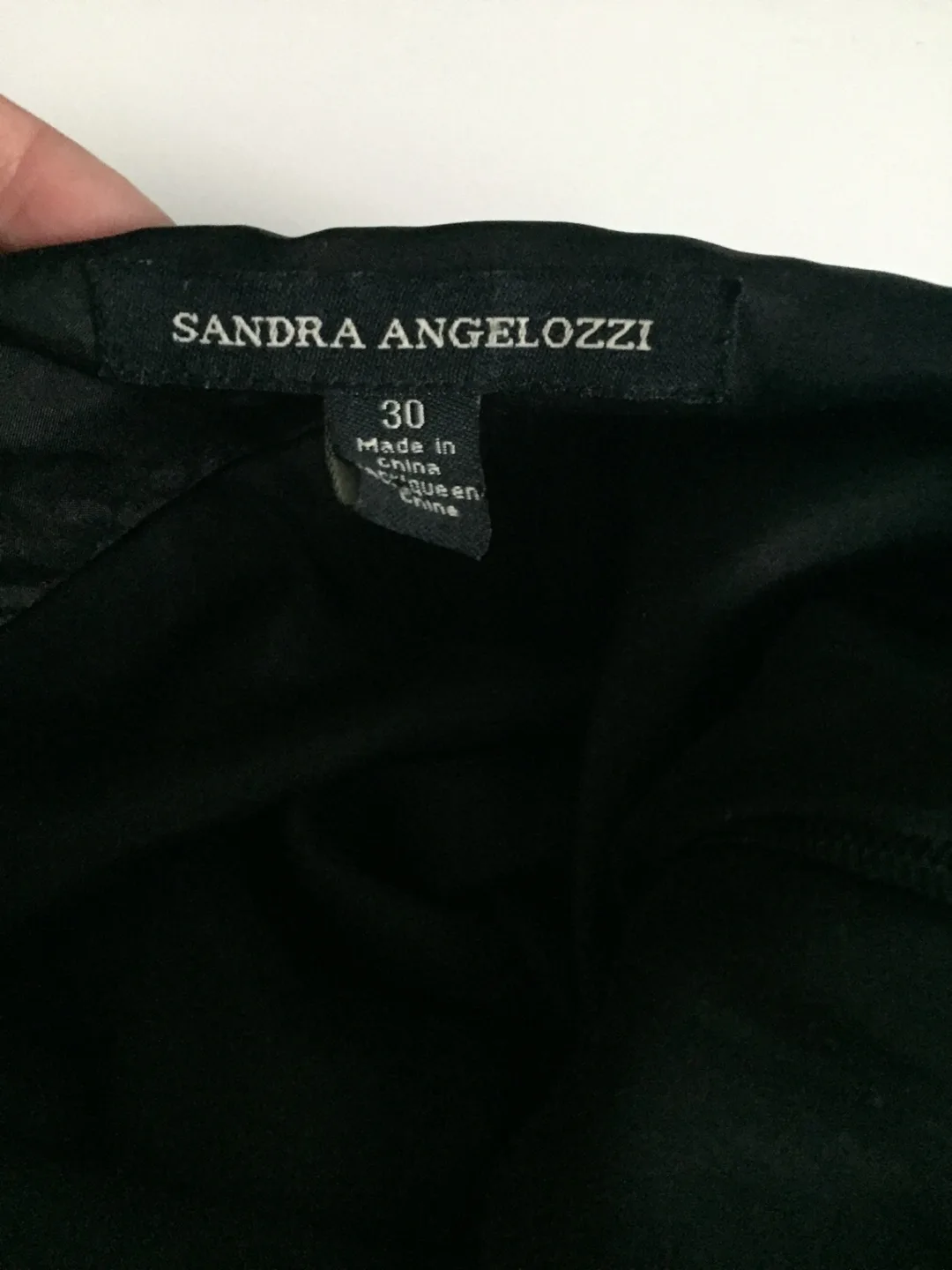 Beautiful Black Silk Dress - Sandra Angelozzi image indicator(2)