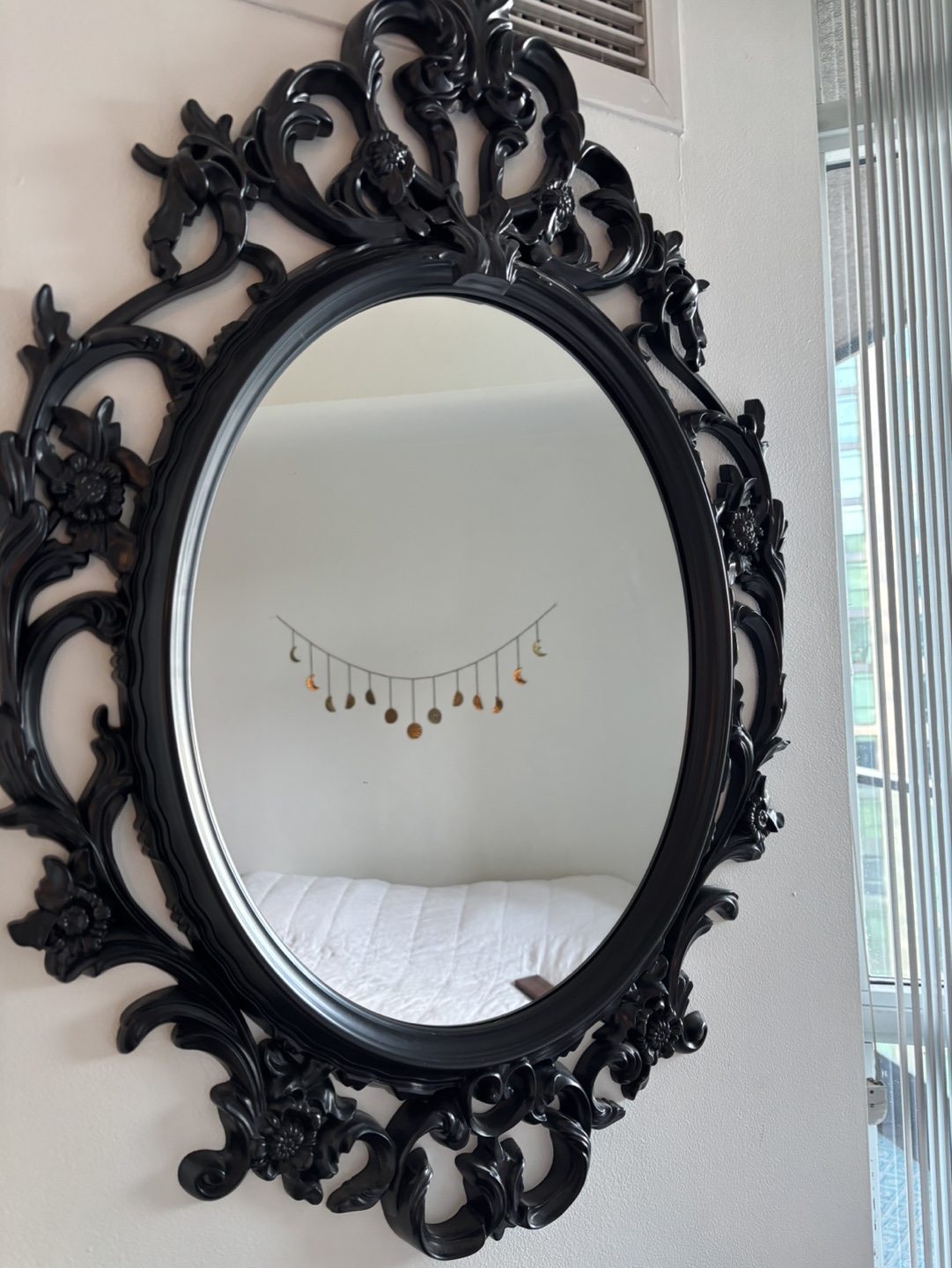 Black Ornate Mirror