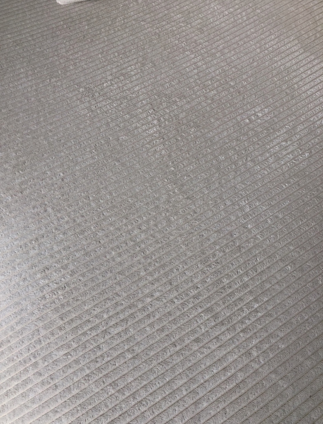 Beige Corduroy Corner Sofa - photo 4