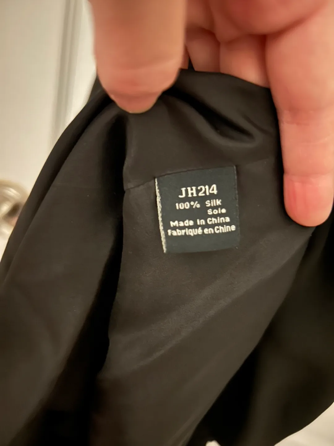 Beautiful Black Silk Dress - Sandra Angelozzi image indicator(7)