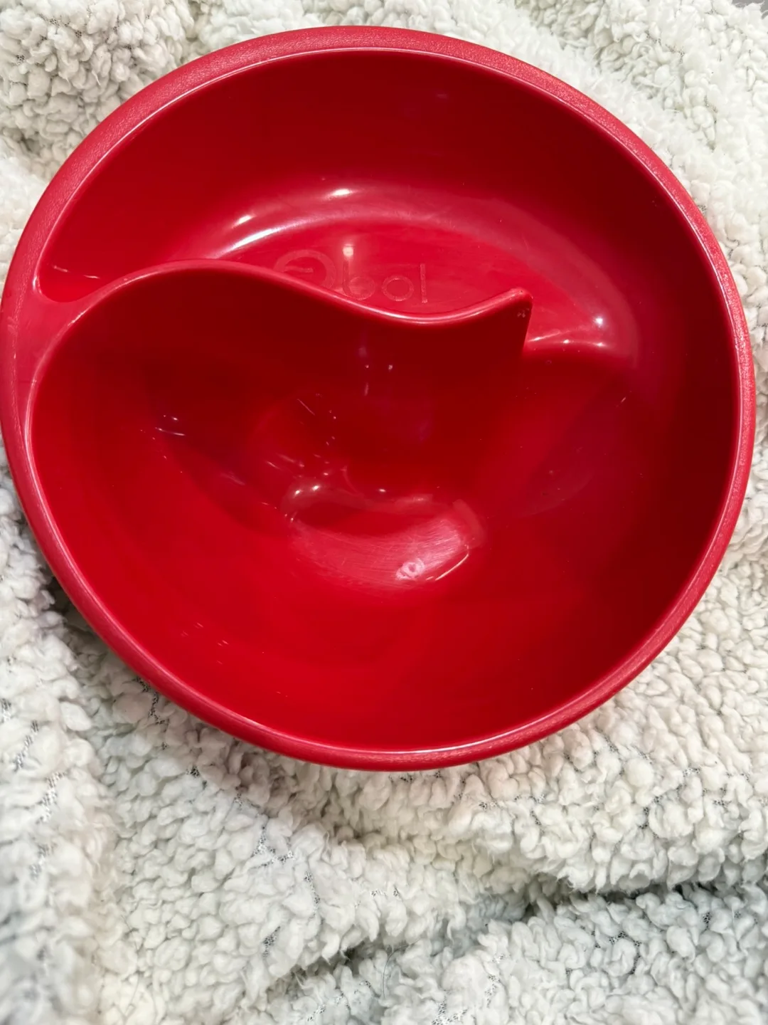 Labymos Never Soggy Cereal Bowl - Red thumbnail