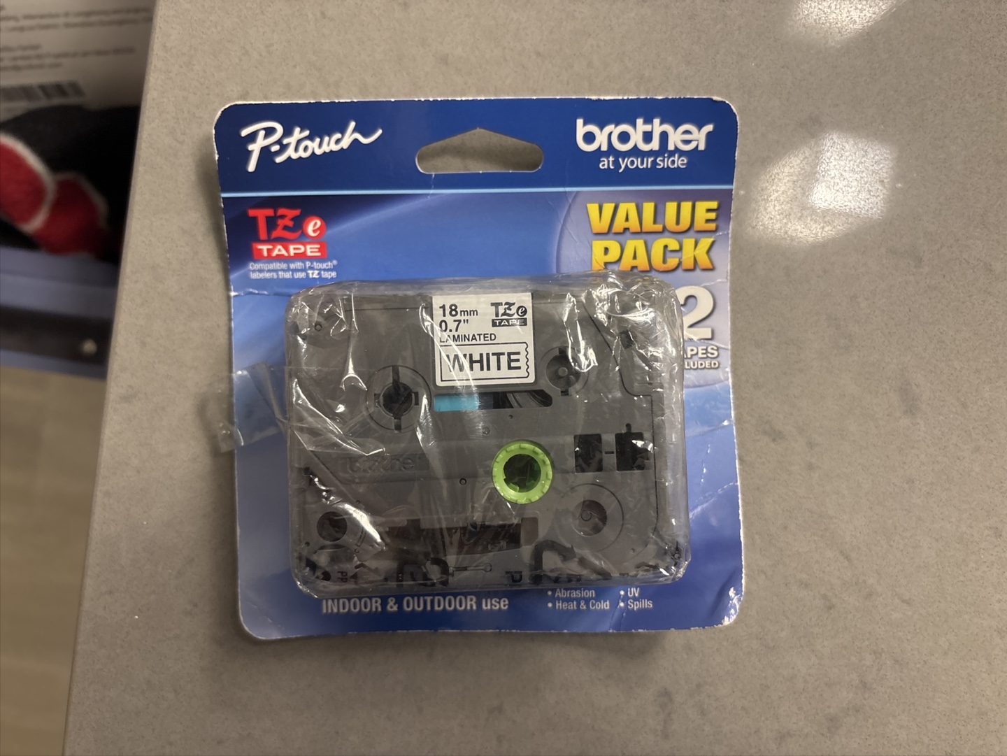 Brother P-touch TZe Laminated Tape