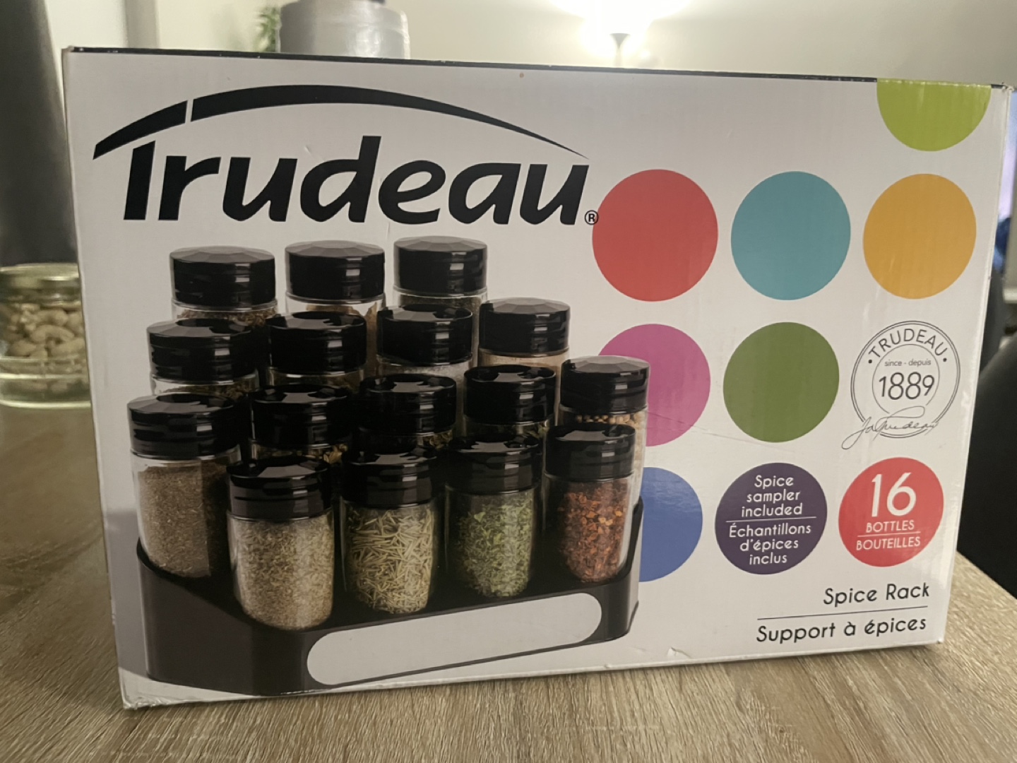 Trudeau 16-Bottle Spice Rack