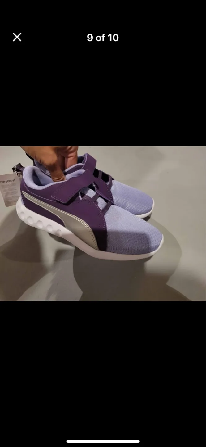 Girls' Puma Running Shoes Size 3 image indicator(5)