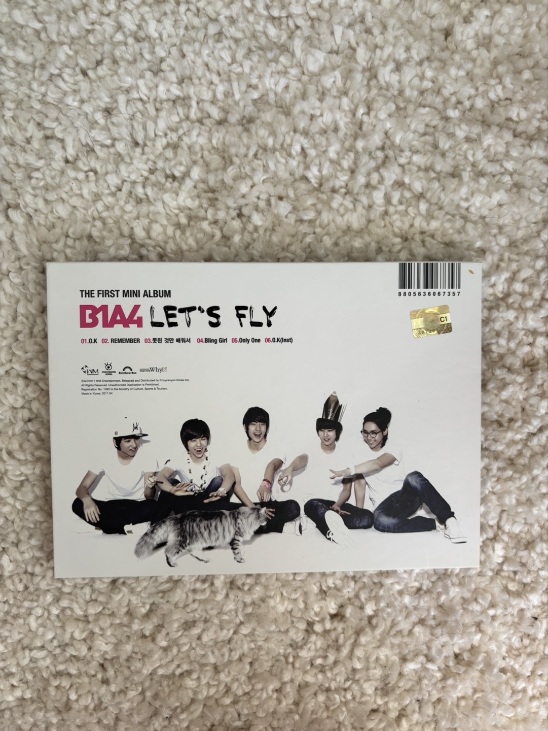 B1A4 - Let's Fly Mini Album - photo 3