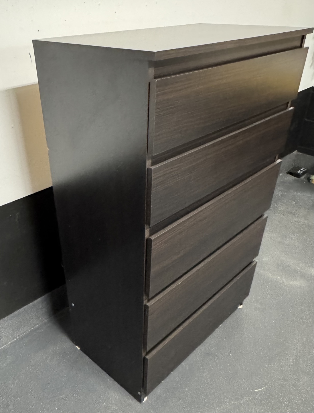 IKEA  Brown 5-Drawer Chest - photo 5