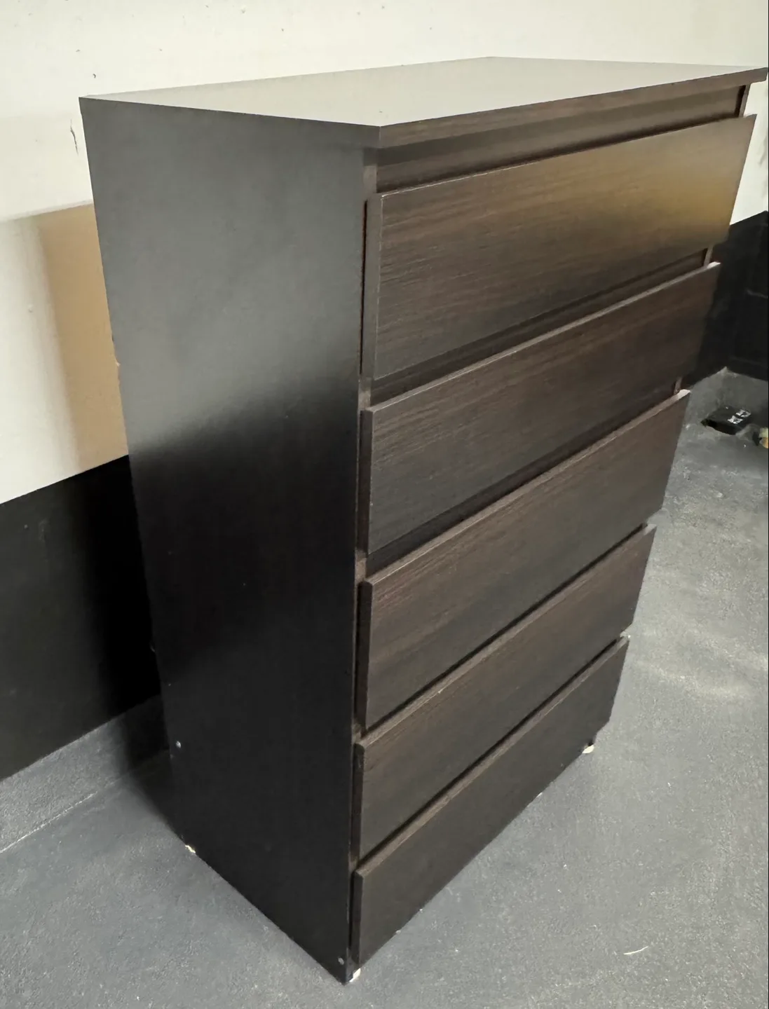 IKEA  Brown 5-Drawer Chest image indicator(5)
