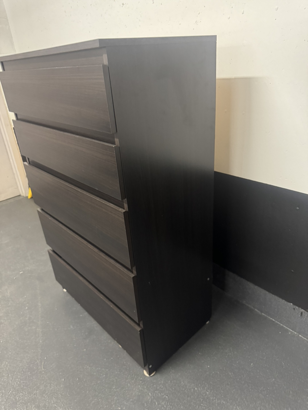 IKEA  Brown 5-Drawer Chest - photo 2