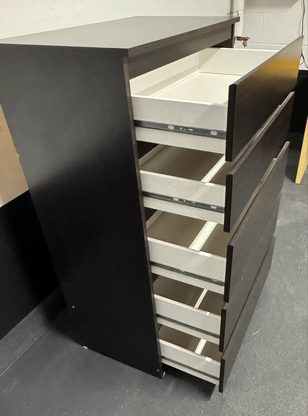 IKEA  Brown 5-Drawer Chest image indicator(9)